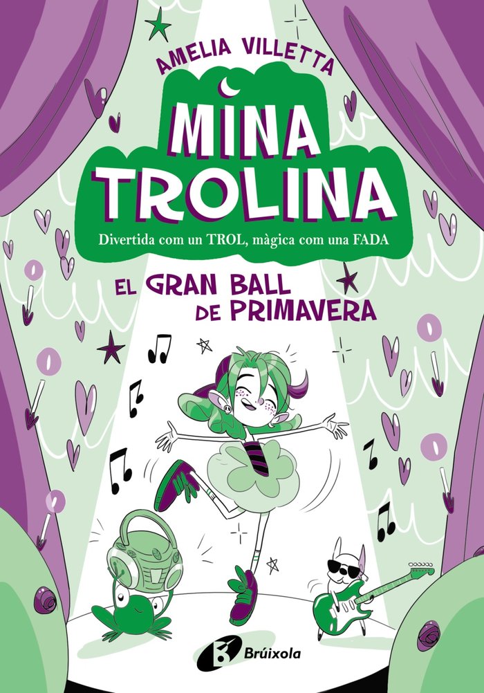 MINA TROLINA 2 EL GRAN BALL DE PRIMAVERA | Villetta, Amelia | 9788413493428 (Bruixola (bruño cataluña))