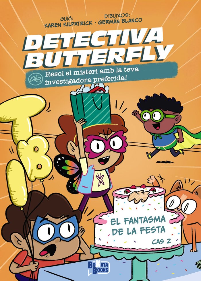 DETECTIU BUTTERFLY CAS 2 EL FANTASMA DE LA FESTA - 9788413494623