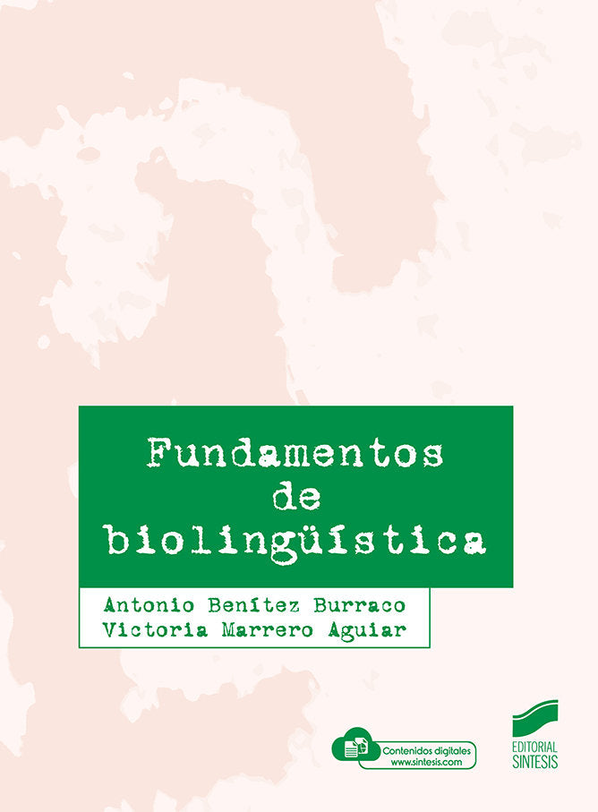 FUNDAMENTOS DE BIOLINGUISTICA | AA,VV | SINTESIS | 9788413573410 Imagen principal del producto