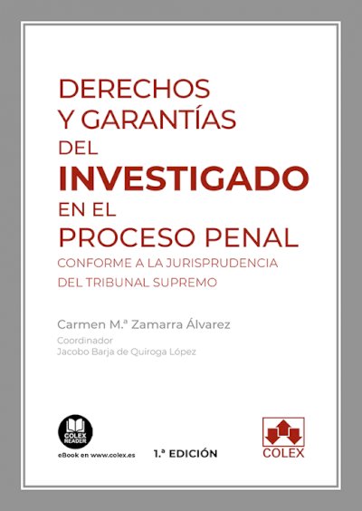 DERECHOS Y GARANTIAS DEL INVESTIGADO EN EL PROCESO PENAL - 9788413592206 Imagen principal del producto