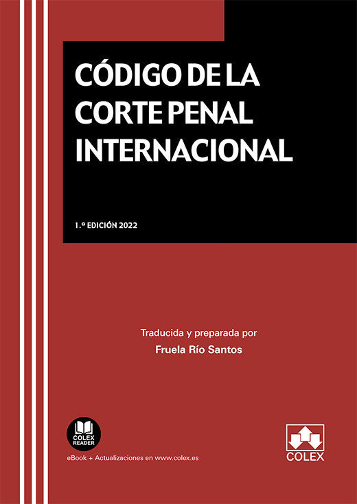 CODIGO DE LA CORTE PENAL INTERNACIONAL - 9788413597195 Imagen principal del producto