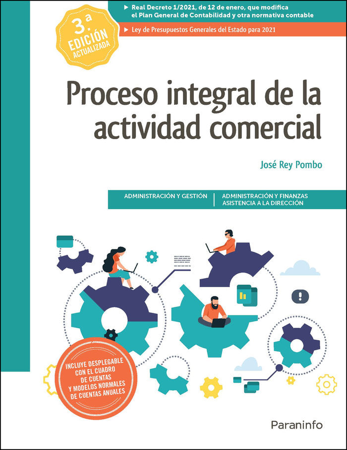 PROCESO INTEGRAL DE LA ACTIVIDAD COMERCIAL 2,ª EDICION | REY POMBO, JOSE | PARANINFO | 9788413661285 Imagen principal del producto