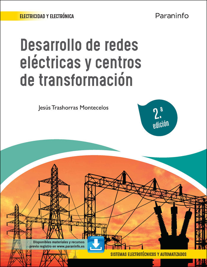 DESARROLLO DE REDES ELECTRICAS Y CENTROS DE TRANSFORMACION 2 - 9788413661605 Imagen principal del producto