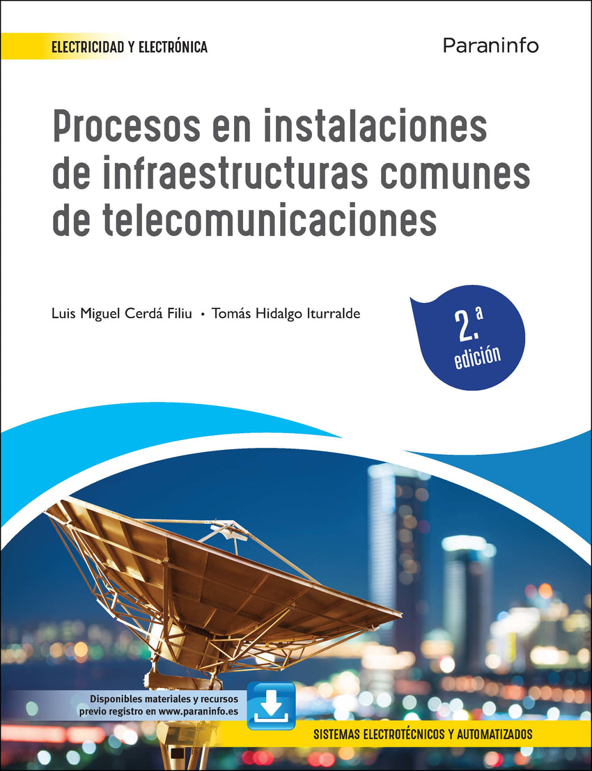 ✅ PROCESOS EN INSTALACIONES DE INFRAESTRUCTURAS COMUNES DE TELECOMUNICACIONES 2.ª EDICIÓN - 9788413661643