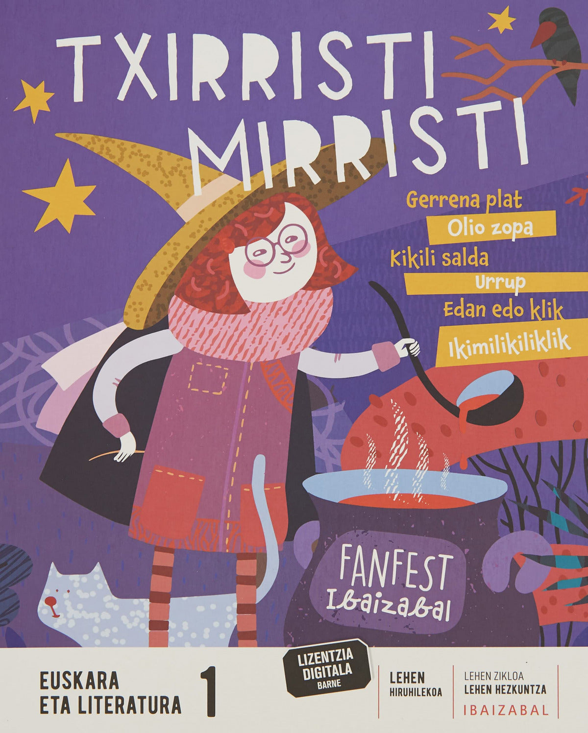 EUSKARA LITERATURA 1oEP P,VASCO 22 FANFEST | AA,VV | 9788413702193 (Ibaizabal Edelvives)