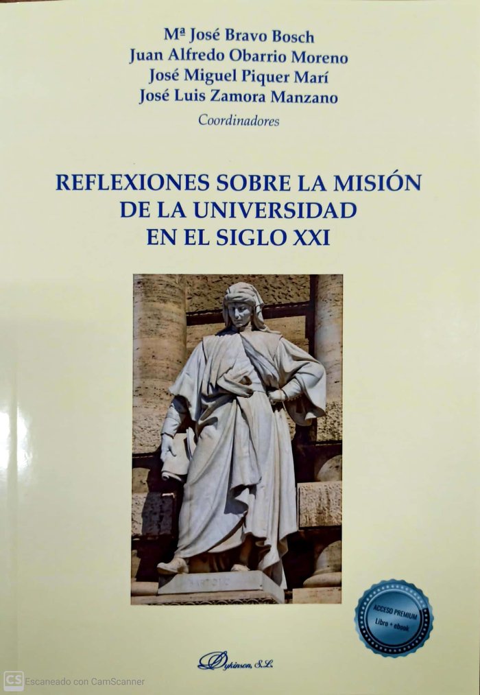 REFLEXIONES SOBRE LA MISION DE LA UNIVERSIDAD EN EL SIGLO XX - 9788413771946 Imagen principal del producto