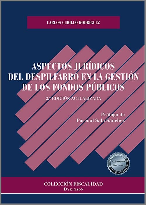 ASPECTOS JURIDICOS DEL DESPILFARRO EN LA GESTION DE LOS FOND - 9788413776170 Imagen principal del producto