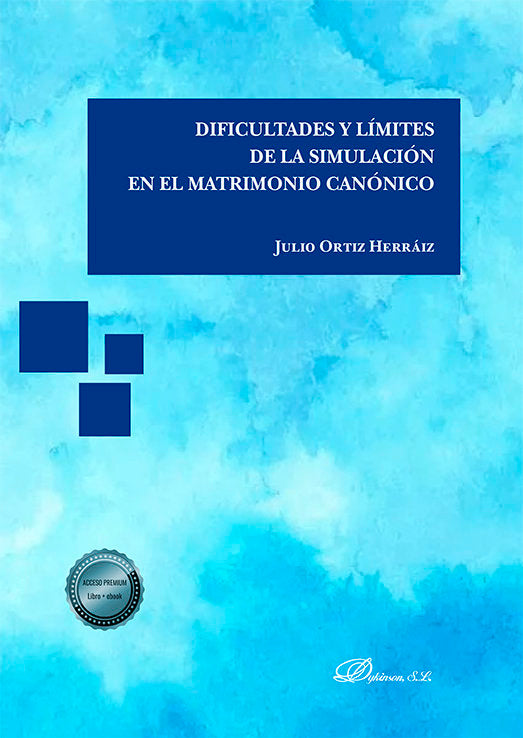 DIFICULTADES Y LIMITES DE LA SIMULACION EN EL MATRIMONIO CAN - 9788413776224 Imagen principal del producto
