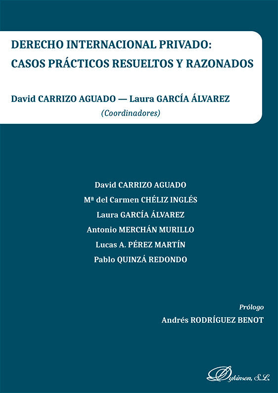 DERECHO INTERNACIONAL PRIVADO CASOS PRACTICOS RESUELTOS Y R - 9788413777030 Imagen principal del producto