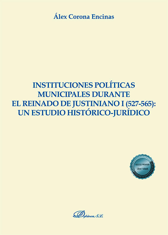INSTITUCIONES POLITICAS MUNICIPALES DURANTE EL REINADO DE JU - 9788413777375 Imagen principal del producto