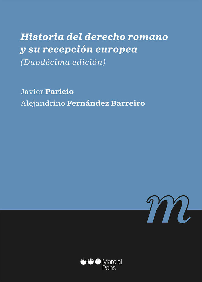 HISTORIA DEL DERECHO ROMANO Y SU RECEPCION EUROPEA - 9788413812359 Imagen principal del producto