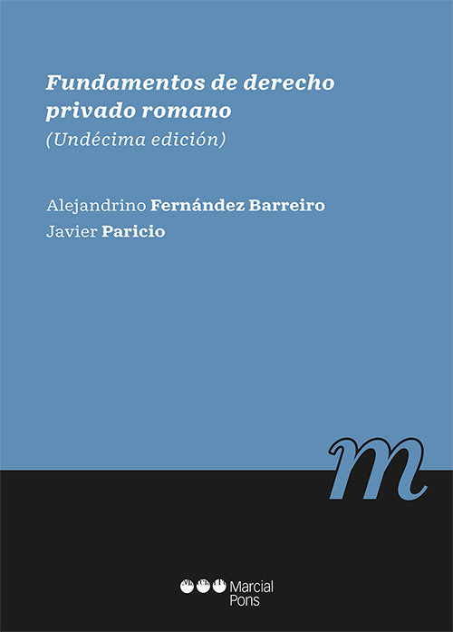 FUNDAMENTOS DE DERECHO PRIVADO ROMANO 2021 - 9788413812663 Imagen principal del producto
