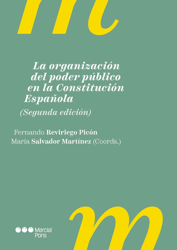 LA ORGANIZACION DEL PODER PUBLICO EN CONSTITUCION ESPAÑOLA - 9788413818108 Imagen principal del producto