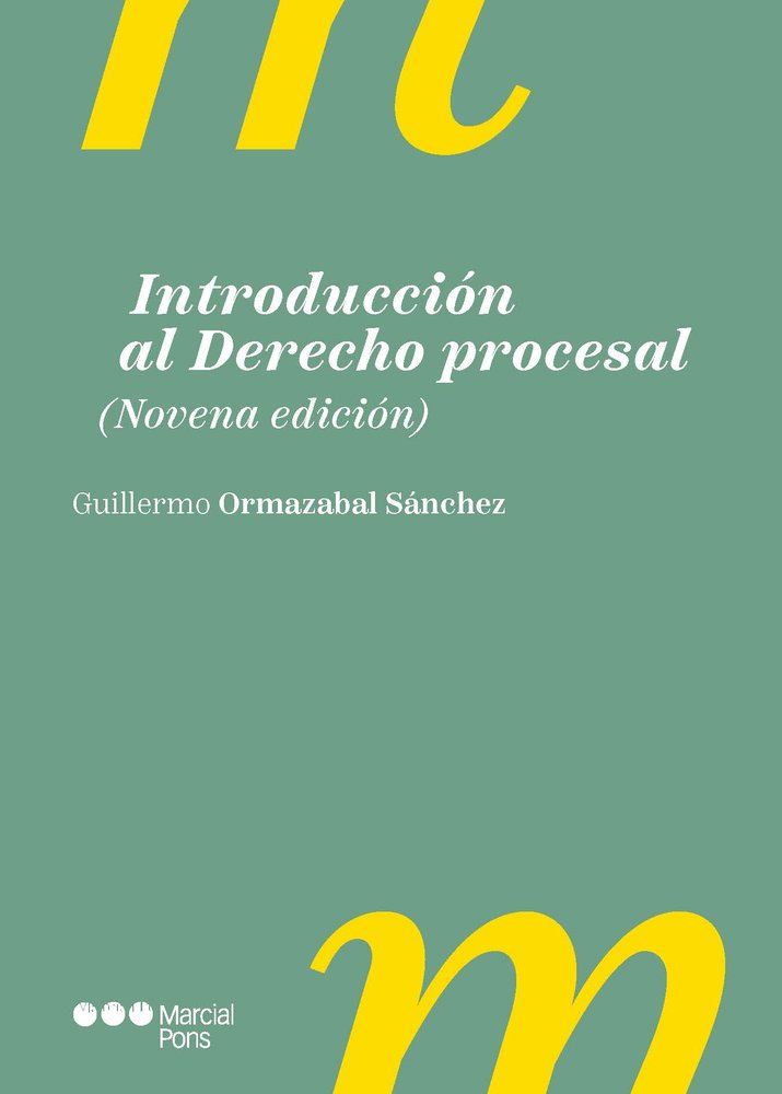 INTRODUCCION AL DERECHO PROCESAL 9ª ED - 9788413819150 Imagen principal del producto