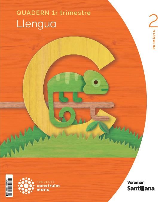 LENGUA CUADERNO 1 2º de Primaria VALENCIA 23 CONSTRUYENDO MUNDOS | AA,VV | 9788413870724 (Voramar Santillana) Imagen principal del producto