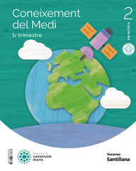 CONOCIMIENTO MEDIO 2º de Primaria VALENCIA 23 CONSTRUYENDO MUNDOS | AA,VV | 9788413873763 (Voramar Santillana)