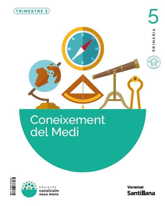 Conocimiento Medio 5º EP Valencia 26 Construyendo Nuevos Mun (Voramar Santillana) - 9788413876535 Imagen principal del producto