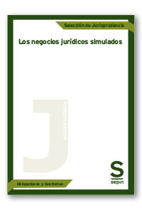 LOS NEGOCIOS JURIDICOS SIMULADOS - 9788413880891
