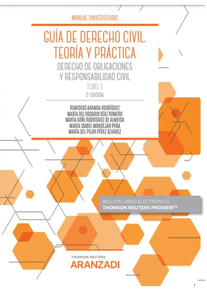 Guía de Derecho Civil. Teoría y práctica (Tomo II) (Papel + e-book): Derecho de Obligaciones y responsabilidad civil Imagen principal del producto