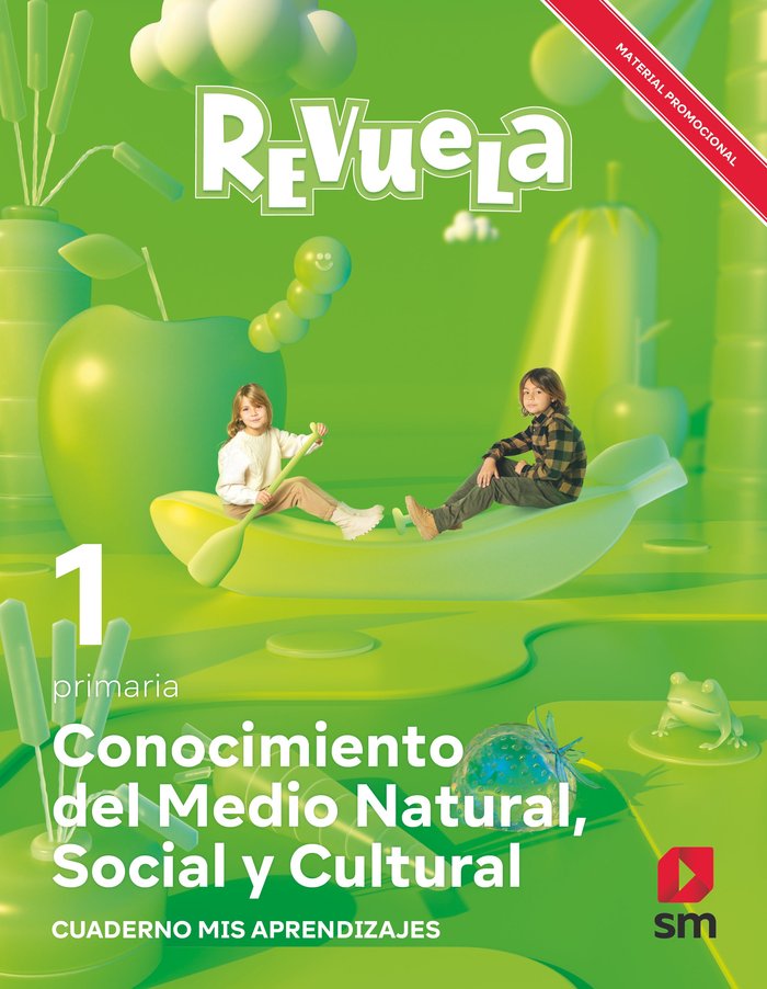 CONOCIMIENTO MEDIO NATURAL 1oEP REVUELA 22 | EQUIPO EDITORIAL SM/BARRIALES, SERGIO/CA | 9788413924687 (Sm) Imagen principal del producto