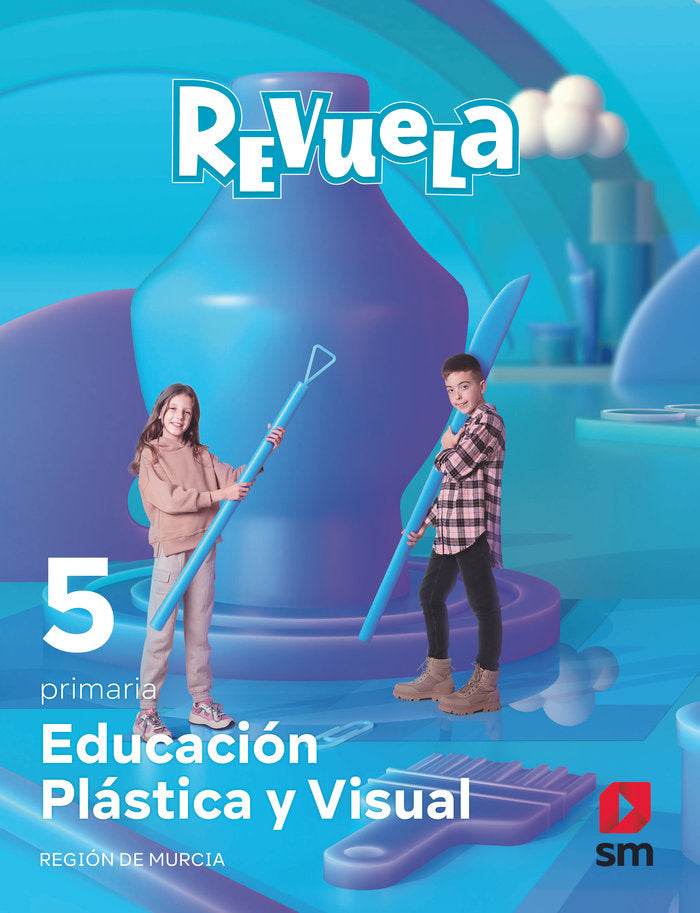 Plastica Visual 5º EP Murcia 22 Revuela (Sm) - 9788413925646 Imagen principal del producto