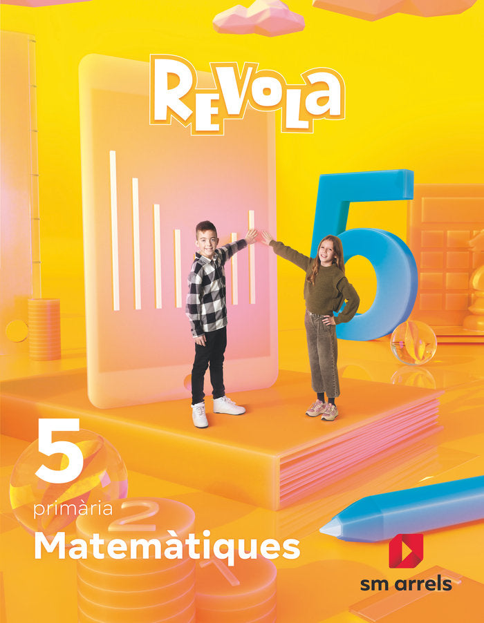 Matemàtiques 5º EP Valencia Revola 22 (Sm) - 9788413926162 Imagen principal del producto