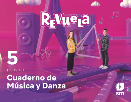 ✅ MÚSICA 5º EDUCACION PRIMARIA CUADERNO PROYECTO REVUELA ED 2022 - 9788413926582 Imagen principal del producto