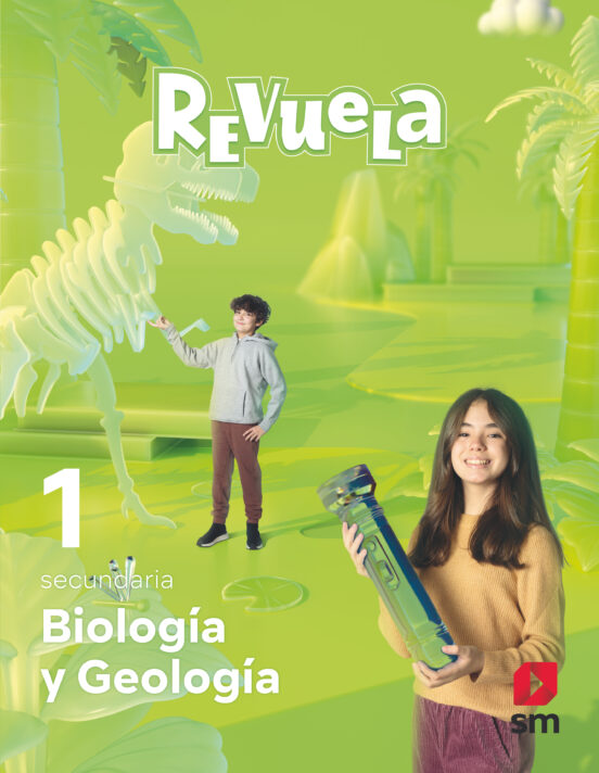 ✅ BIOLOGÍA Y GEOLOGÍA 1º ESO PROYECTO REVUELA ED 2022 VV.AA. EDICIONES SM - 9788413927848 Imagen principal del producto
