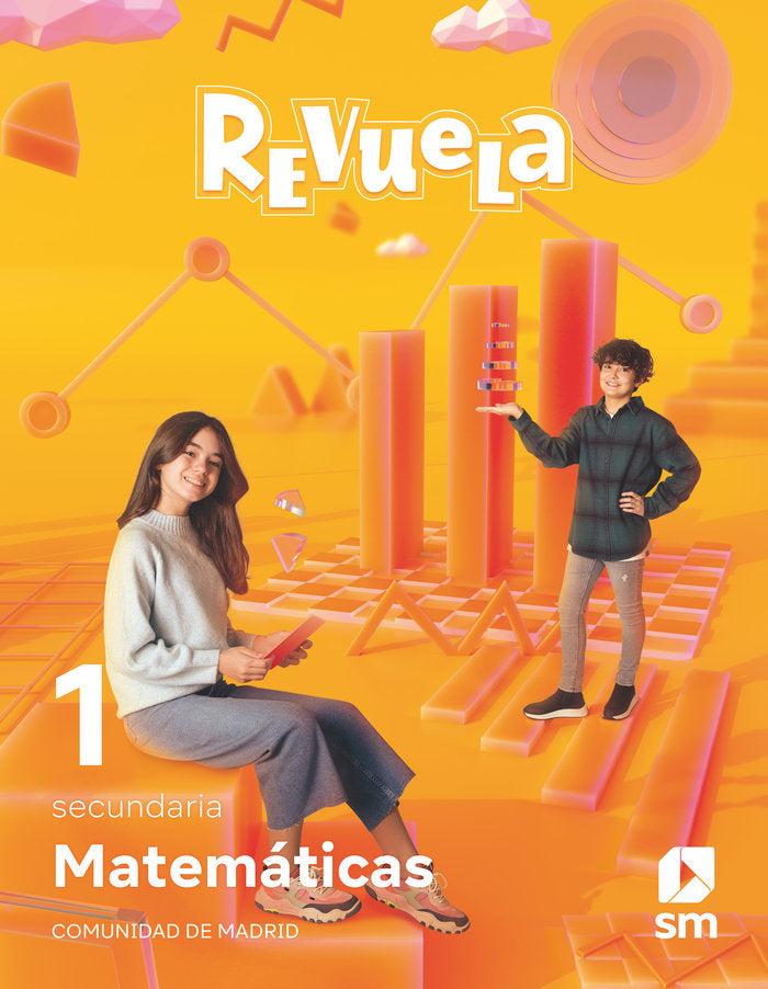 Matemáticas. 1 Secundaria. Revuela. Comunidad de Madrid | Varios autores | 9788413928593 (SM) Imagen principal del producto
