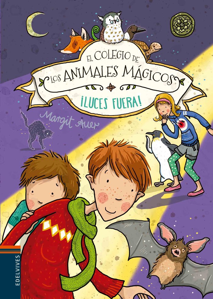 COLEGIO DE LOS ANIMALES MAGICOS 3 LUCES FUERA | Auer,margit | 9788414001370 (Edelvives) Imagen principal del producto