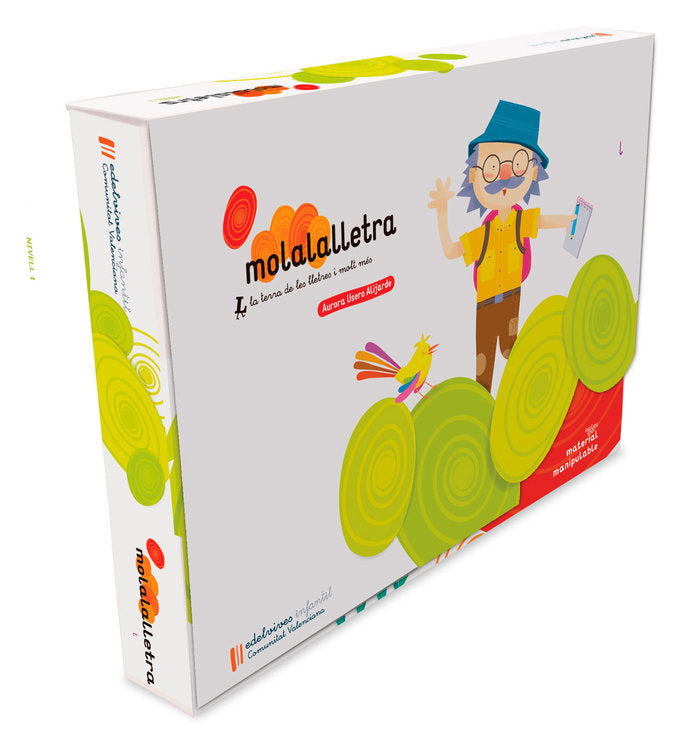 MOLALALLETRA 1 3ANYS C,VALENCIANA 17 LETRILANDIA | Varios Autores | 9788414008799 (Edelvives) Imagen principal del producto