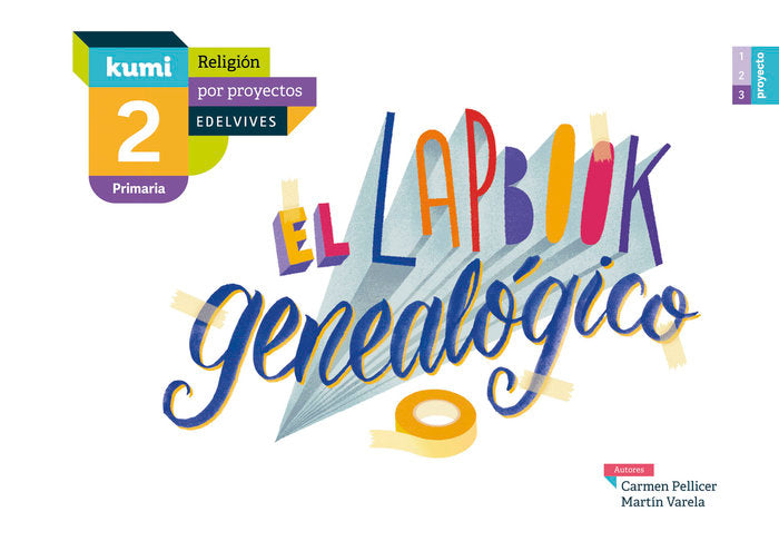 LAPBOOK GENEALOGICO 2º de Primaria 17 KUMI (RELIGION POR PROYECTOS) | AA,VV | 9788414009901 (Edelvives) Imagen principal del producto