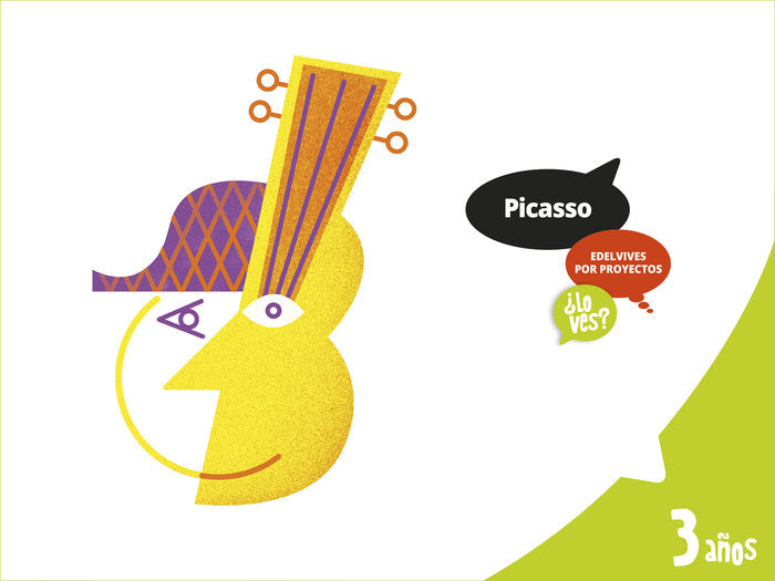 PICASSO 3AÑOS EI 18 LO VES | Varios Autores | 9788414011577 (Edelvives) Imagen principal del producto