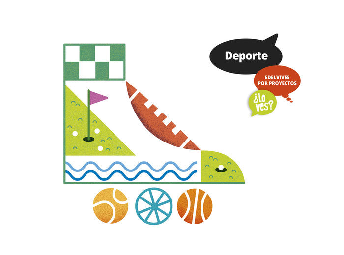 DEPORTE 4AÑOS EI 18 LO VES | AA,VV | 9788414011768 (Edelvives) Imagen principal del producto