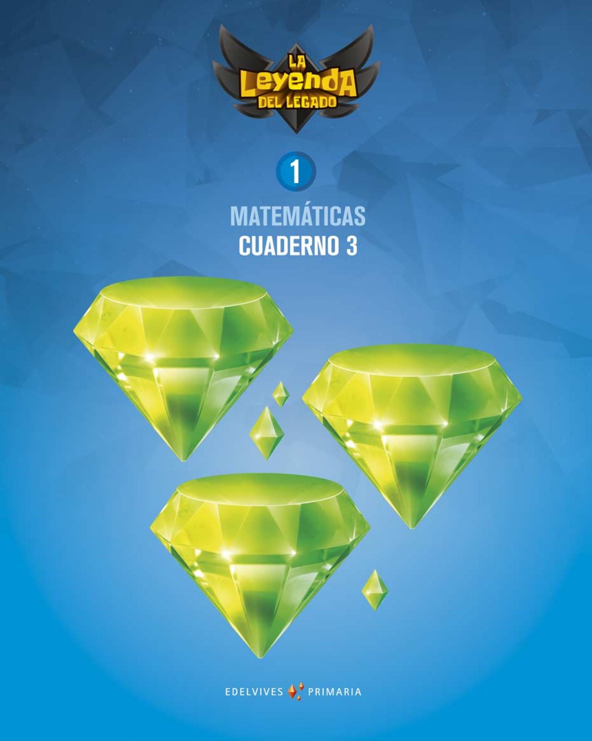 Cuaderno Matemáticas 3-1ºprima | EDELVIVES | 9788414013335