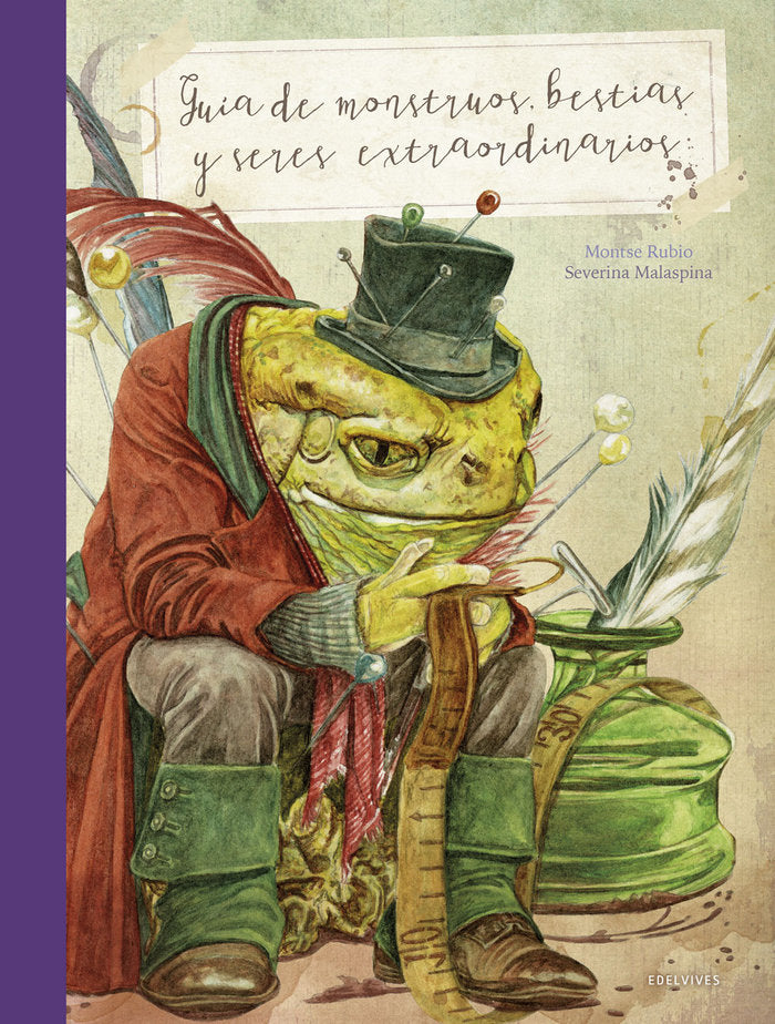 GUIA DE MONSTRUOS BESTIAS Y SERES EXTRAORDINARIOS | Aa,vv | 9788414015452 (Edelvives)