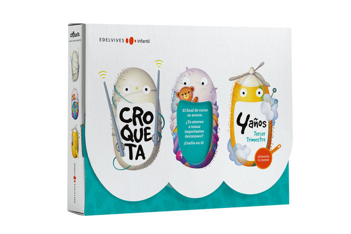 CROQUETA 4AÑOS EI 3oTRIMESTRE 19 | AA,VV | 9788414018149 (Edelvives) Imagen principal del producto
