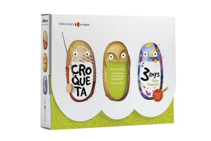 CROQUETA 3ANYS EI 2oTRIMESTRE VALENCIA 19 | Varios Autores | 9788414018224 (Edelvives) Imagen principal del producto