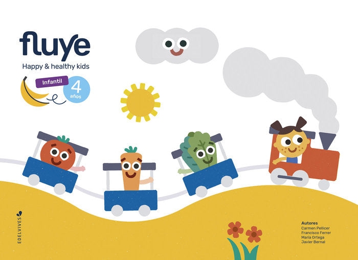 FLUYE 4AÑOS EI 20 EDUCACION PARA LA SALUD | AA,VV | 9788414025369 (Edelvives) Imagen principal del producto