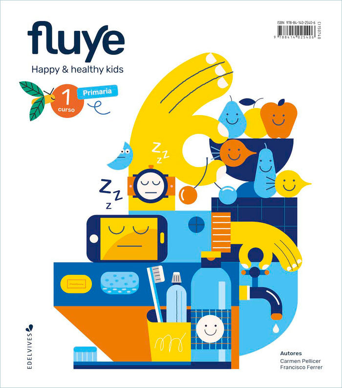 FLUYE 1oEP 20 EDUCACION PARA LA SALUD + CUENTO | AA,VV | 9788414025406 (Edelvives) Imagen principal del producto