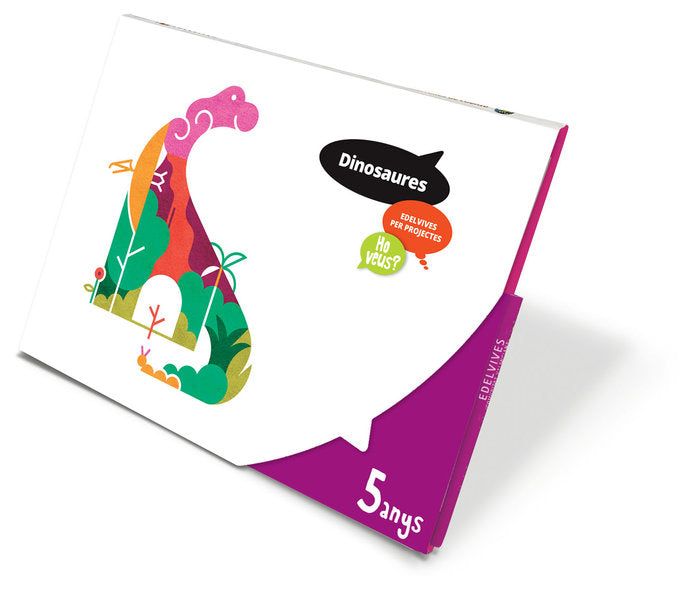 DINOSAURES 5ANYS EI C,VALENCIANA 20 HO VEUS | AA,VV | 9788414029039 (Edelvives) Imagen principal del producto