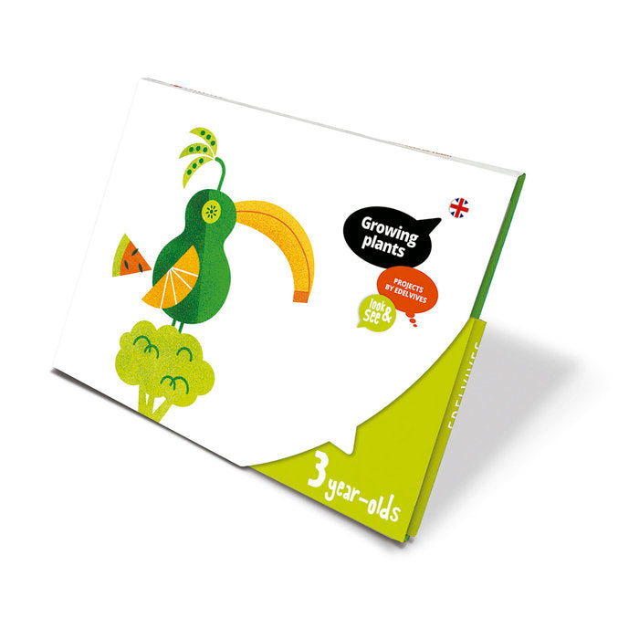 GROWINGS PLANTS 3AÑOS EI 20 LOOK AND SEE | Varios Autores | 9788414029688 (Edelvives) Imagen principal del producto