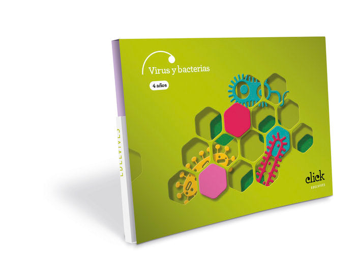 VIRUS Y BACTERIAS 4AÑOS EI 21 CLICK | AA,VV | 9788414032121 (Edelvives)