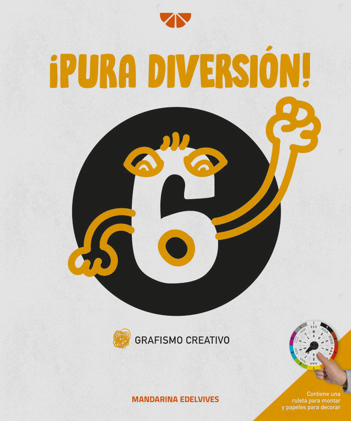 PURA DIVERSION GRAFISMO CREATIVO 6 MANDARINA | AA,VV | EDELVIVES | 9788414036884 Imagen principal del producto