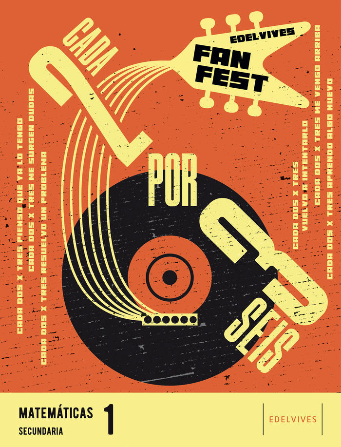 Proyecto: FanFest - Matemáticas 1ºESO | Varios autores | 9788414037232 (EDELVIVES) Imagen principal del producto
