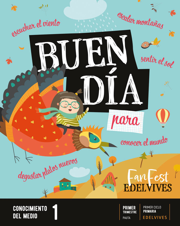 CONOCIMIENTO MEDIO 1oEP PAUTA 22 FANFEST | AA,VV | 9788414037782 (Edelvives) Imagen principal del producto