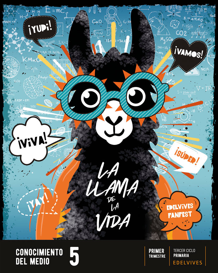 Proyecto: FanFest. Conocimiento del medio 5. Trimestres | Área de Proyectos Educativos de Primaria Edelvives | 9788414037881 (Edelvives) Imagen principal del producto