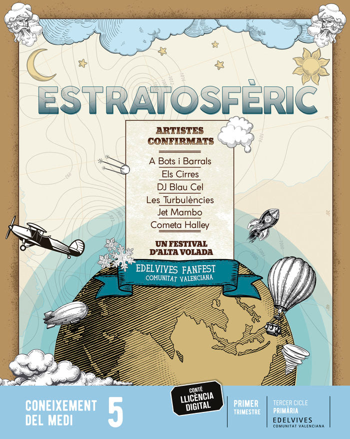 Coneixement Medi 5º EP C, Val 22 Fanfest (Edelvives) - 9788414039267 Imagen principal del producto
