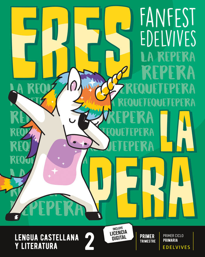 LENGUA 2º de Primaria 23 FANFEST | AA,VV | 9788414039922 (Edelvives) Imagen principal del producto