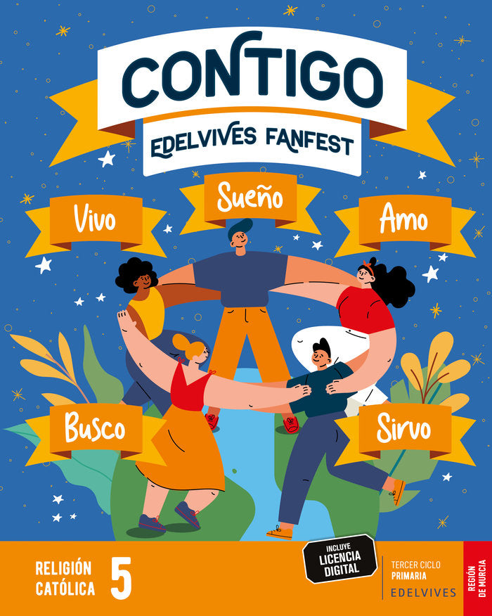 Proyecto: FanFest. Religión católica 5 [Murcia] | Varios autores | 9788414043363 (Edelvives) Imagen principal del producto